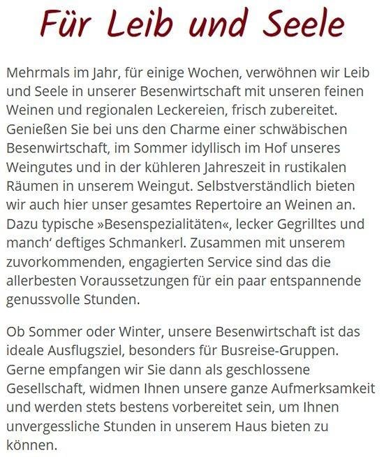 Wein kaufen für  Untergruppenbach